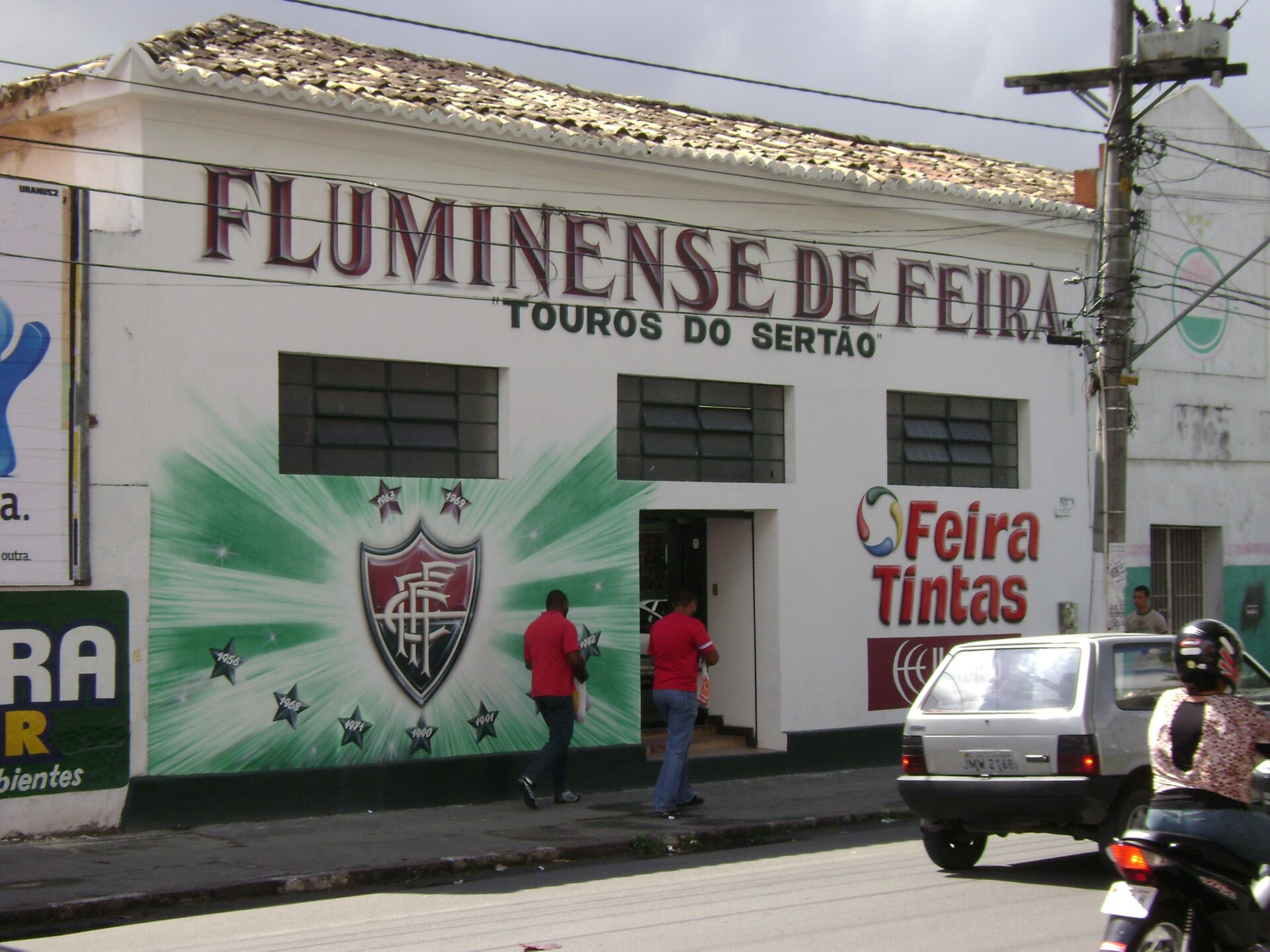 Imagem de referência relacionada a Fluminense de Feira Futebol Clube, item descrito como clube esportivo de Feira de Santana, município brasileiro do estado da Bahia