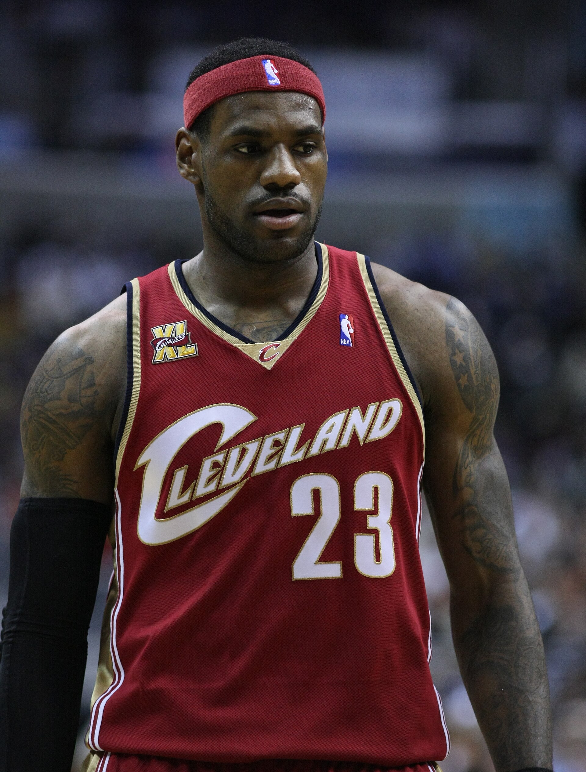 Imagem de referência de LeBron James, descrito nos dados abertos como basquetebolista estadunidense