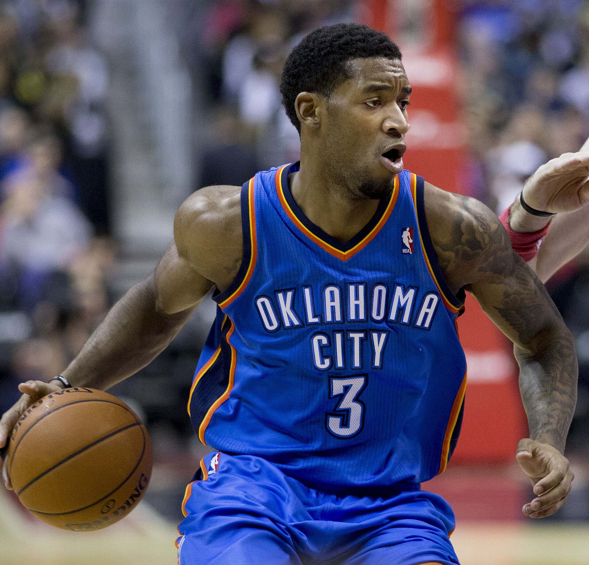 Imagem de referência de Perry Jones III, descrito nos dados abertos como basquetebolista estadunidense