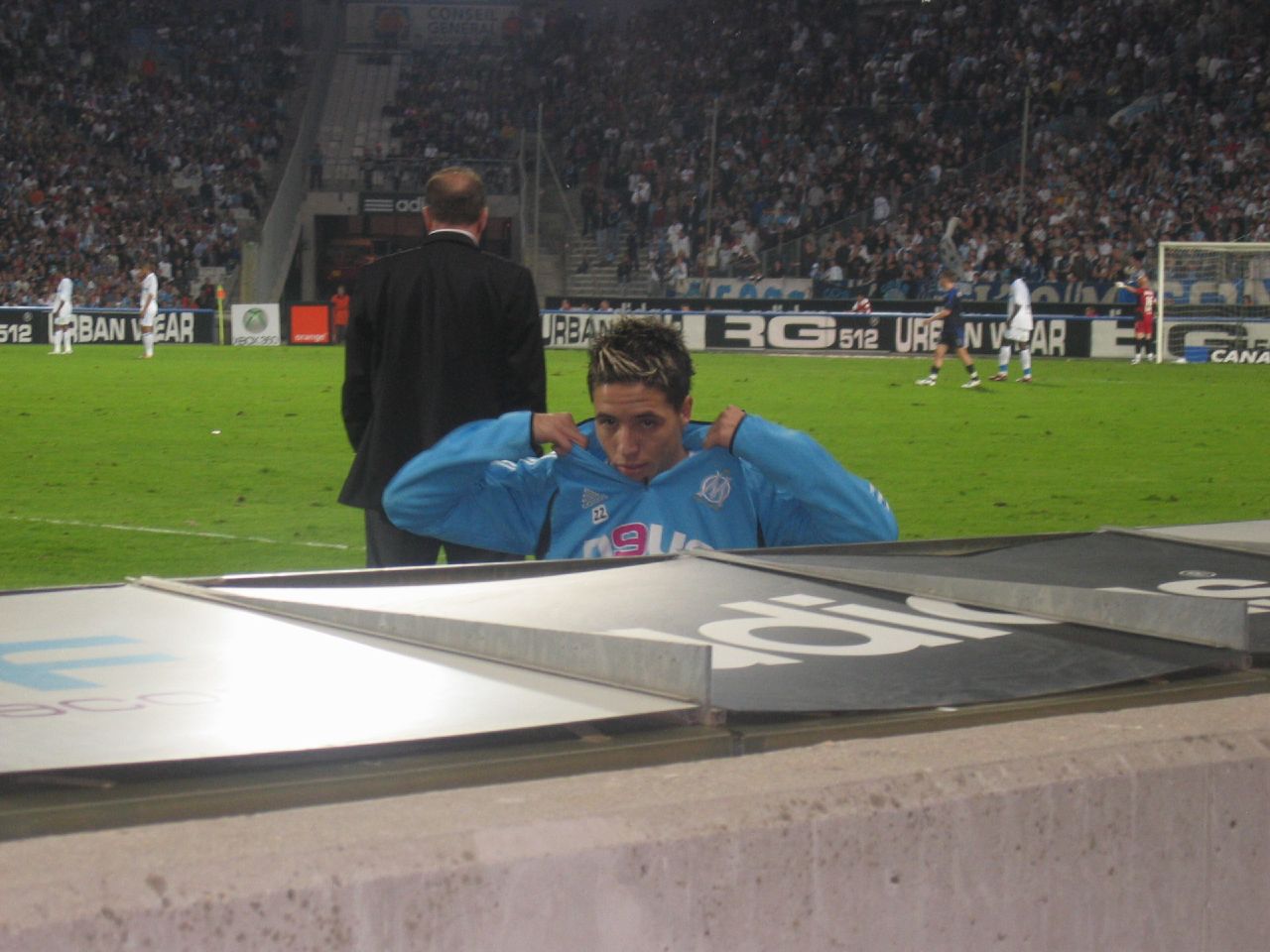 Imagem de referência de Samir Nasri, descrito nos dados abertos como futebolista francês