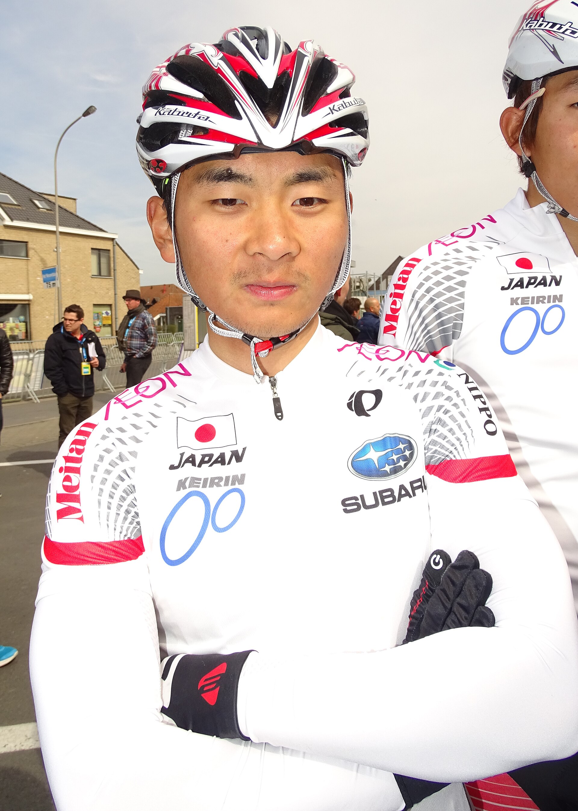 Imagem de referência de Hayato Okamoto, descrito nos dados abertos como ciclista japonês