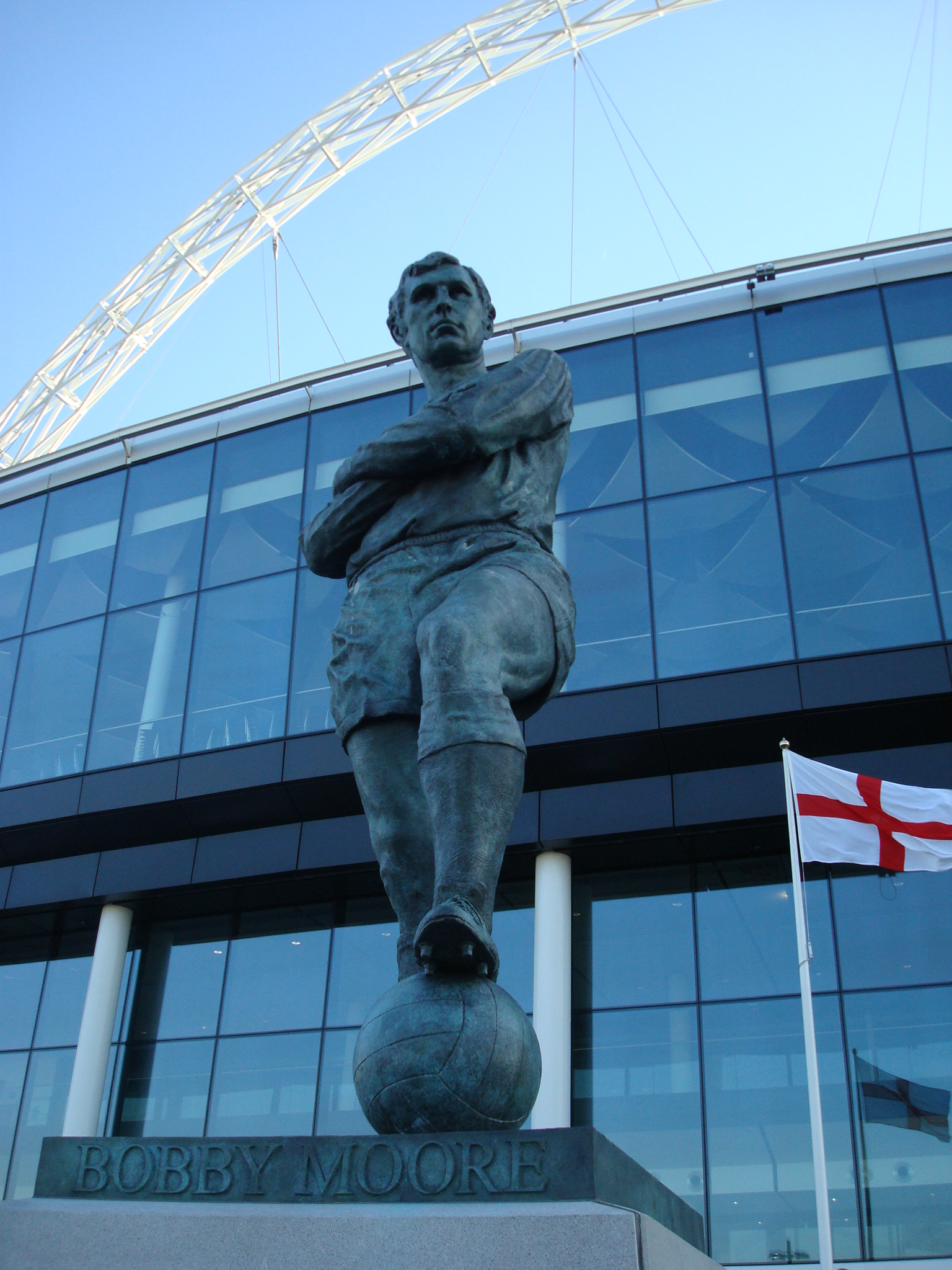 Imagem de referência de Bobby Moore, descrito nos dados abertos como futebolista inglês