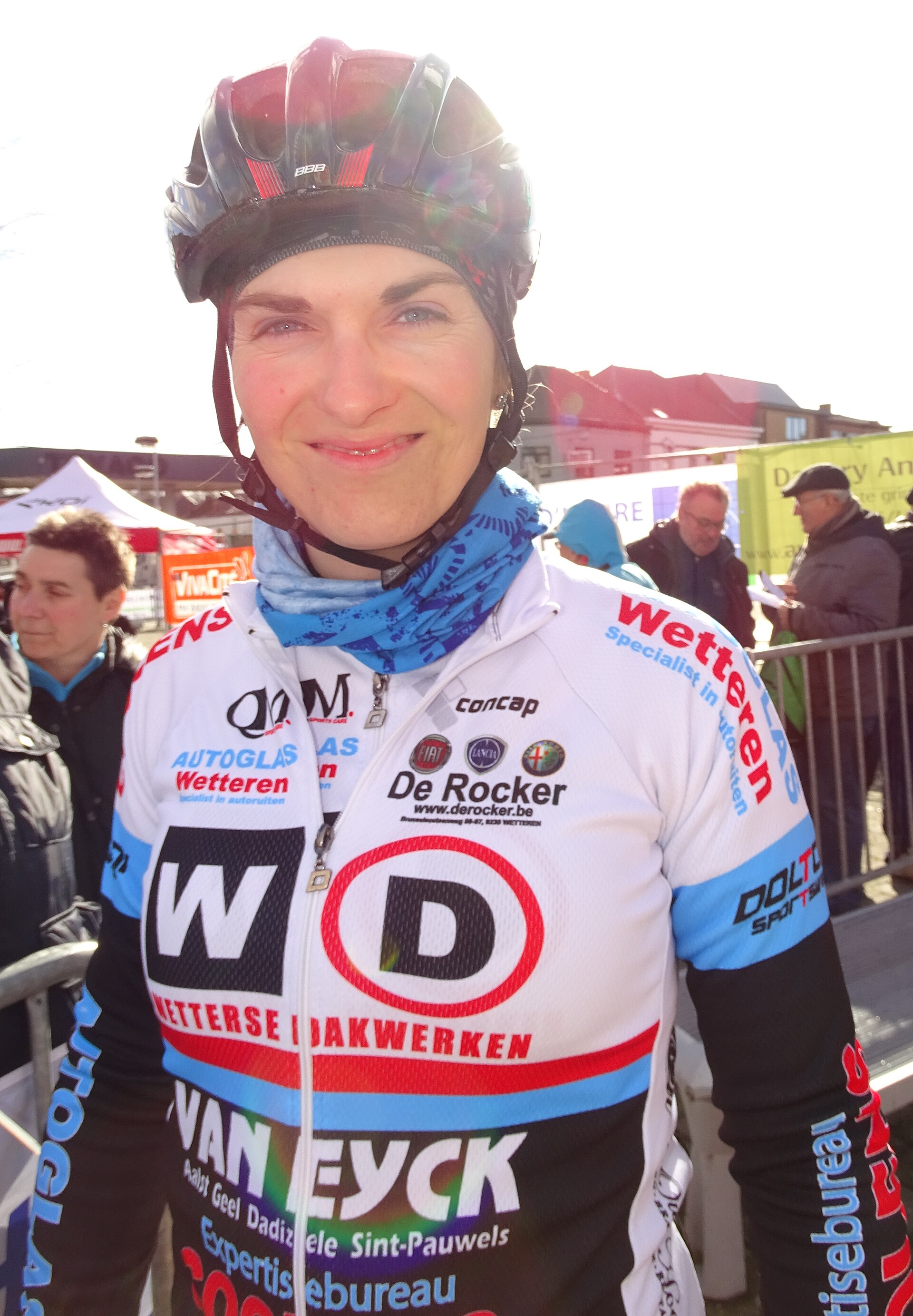 Imagem de referência de Femke Verstichelen, descrito nos dados abertos como ciclista belga