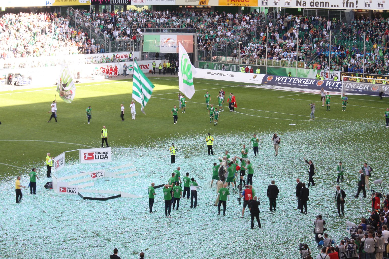 Imagem de referência relacionada a VfL Wolfsburg, item descrito como clube alemão multiesportivo