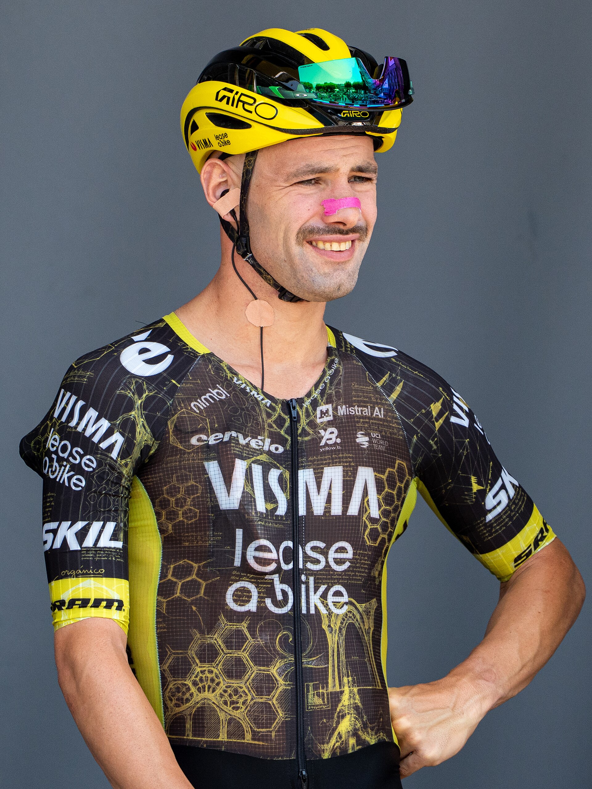 Imagem de referência de Victor Campenaerts, descrito nos dados abertos como ciclista belga