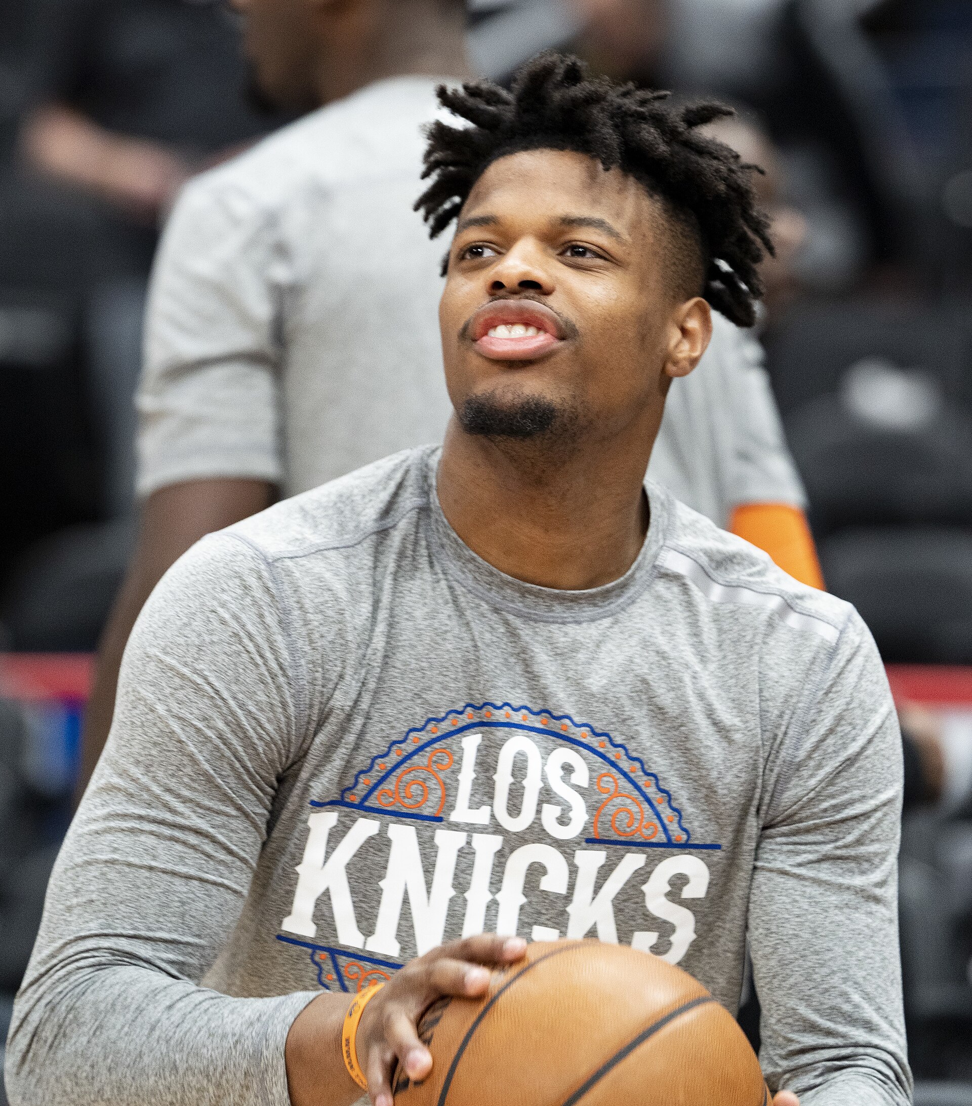 Imagem de referência relacionada a Dennis Smith Jr., item descrito como basquetebolista estadunidense