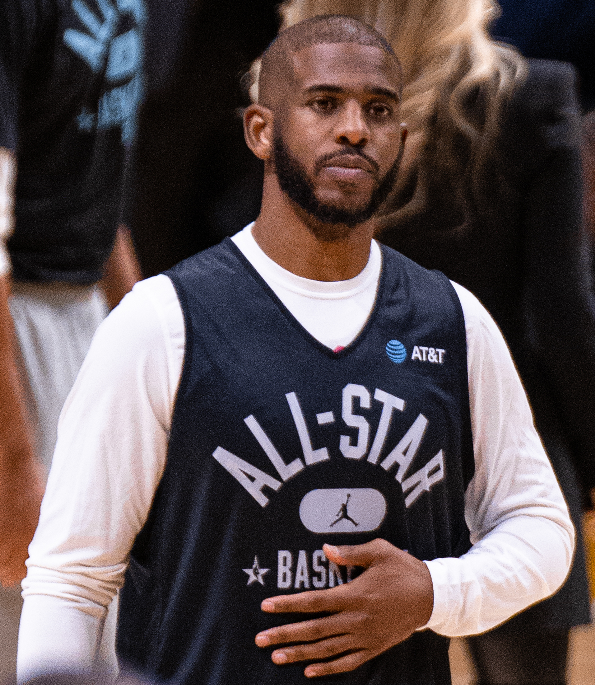 Imagem de referência relacionada a Chris Paul, item descrito como basquetebolista estadunidense