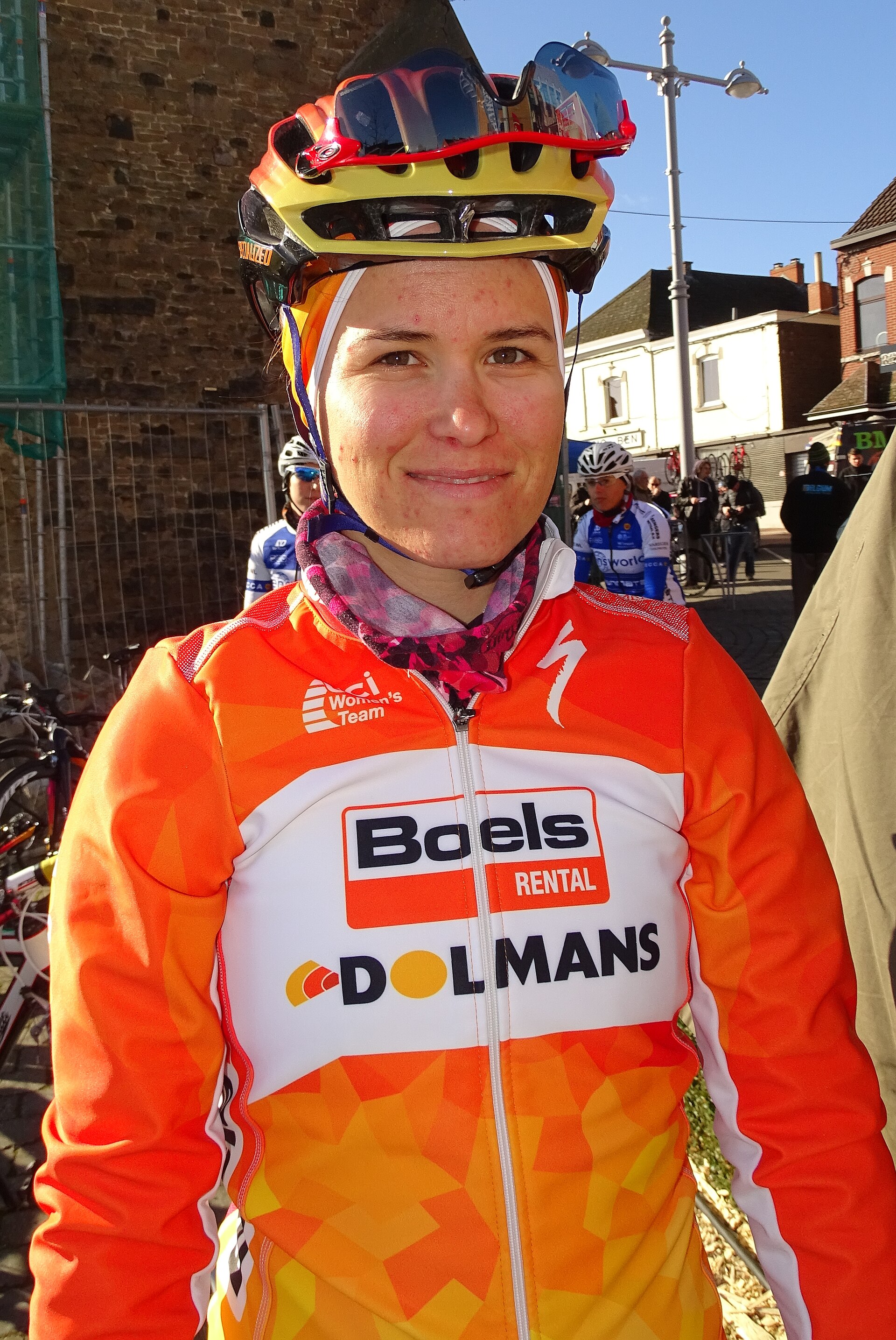 Imagem de referência de Karol-Ann Canuel, descrito nos dados abertos como ciclista canadiana