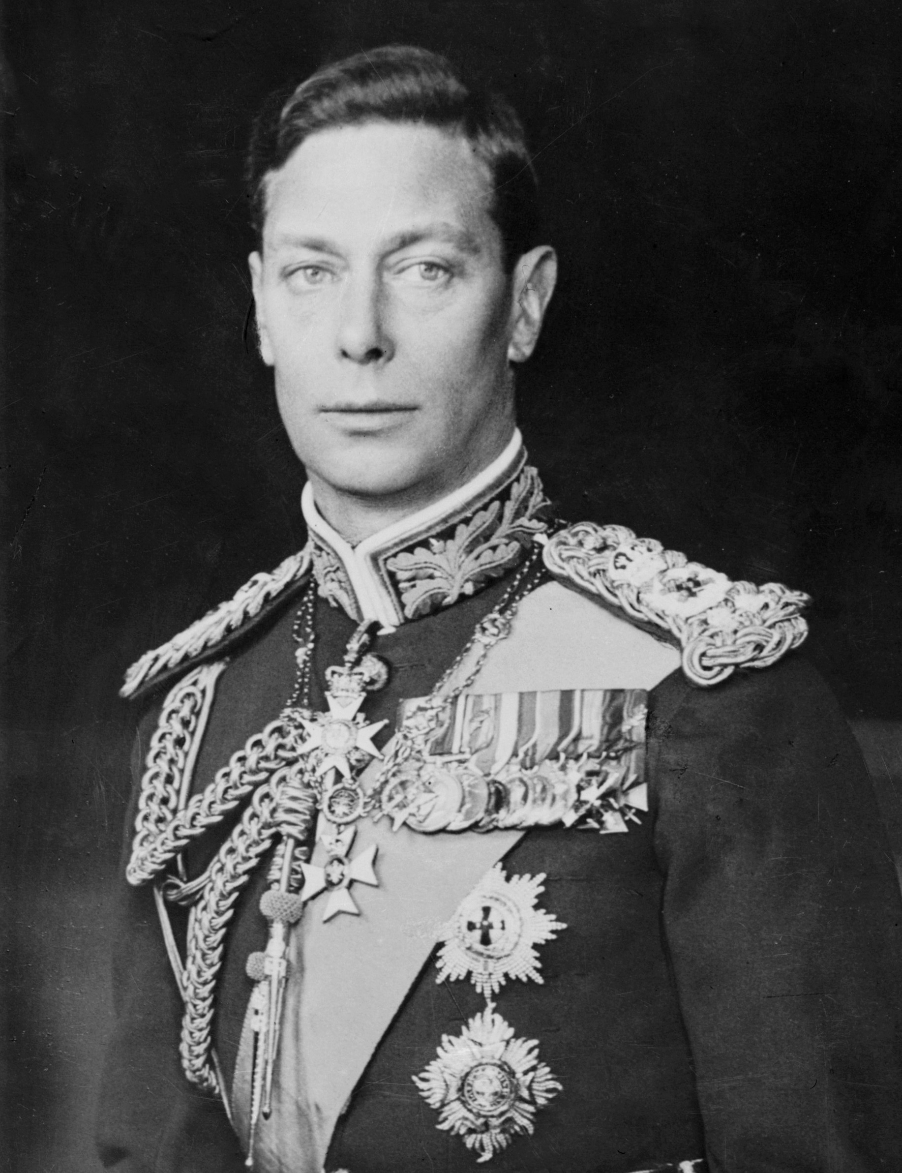 Imagem de referência relacionada a Jorge VI do Reino Unido, item descrito como rei do Reino Unido (1936–1952), Imperador da Índia (1936–1948)