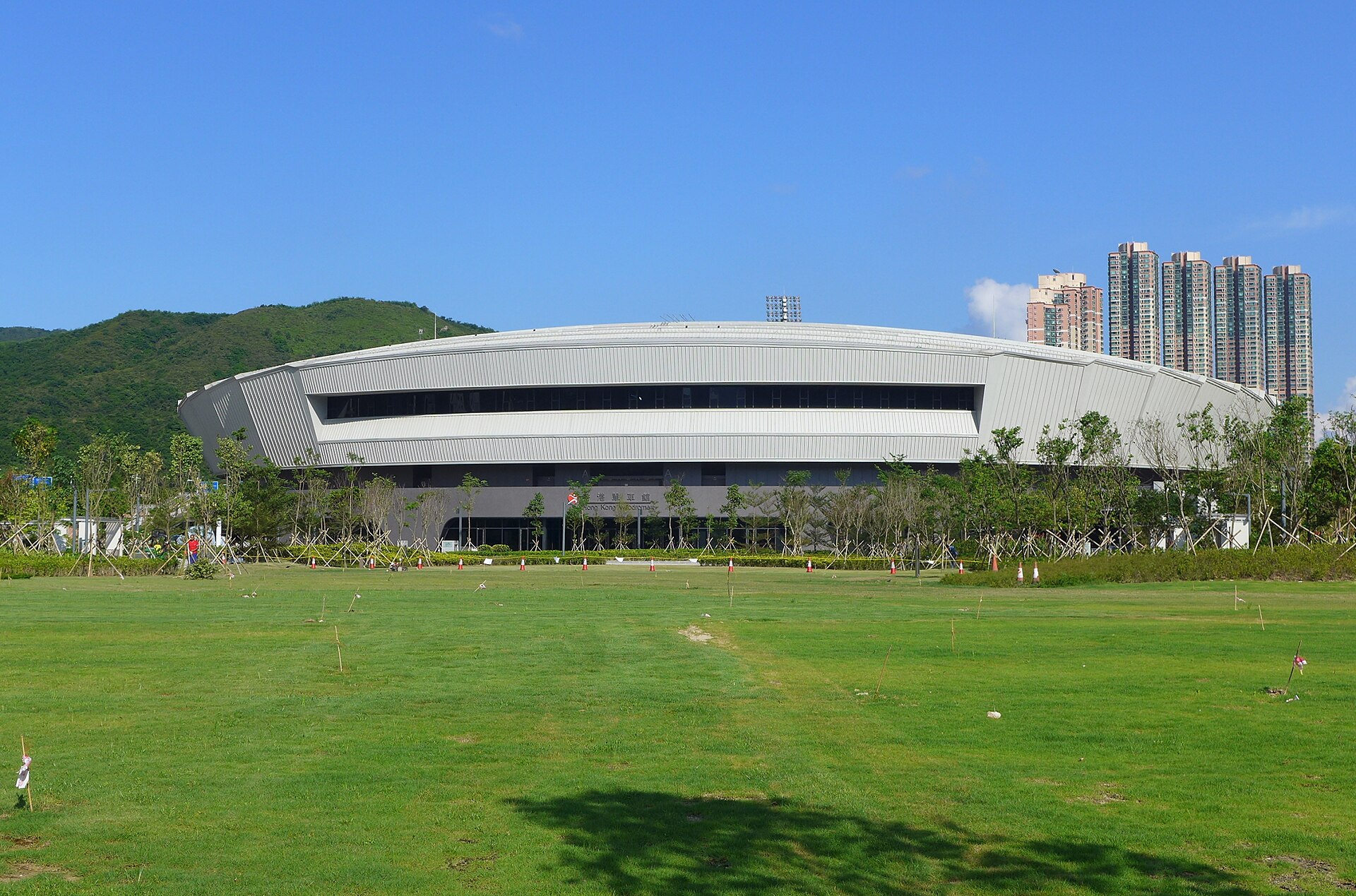 Imagem de referência de Velódromo de Hong Kong, descrito nos dados abertos como velódromo em Tseung Kwan O, Hong Kong