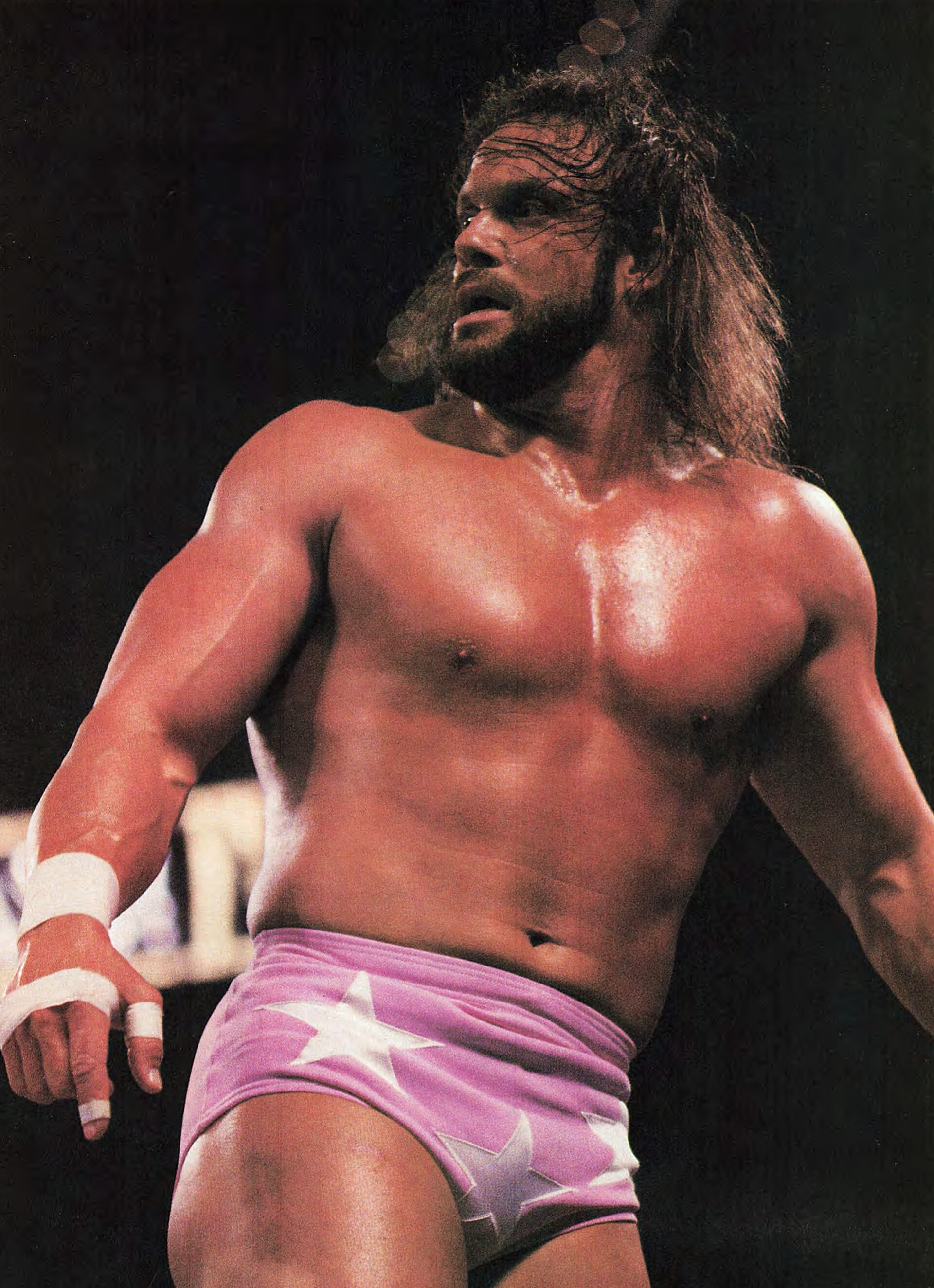 Imagem de referência de Randy Savage, descrito nos dados abertos como jogador de beisebol americano