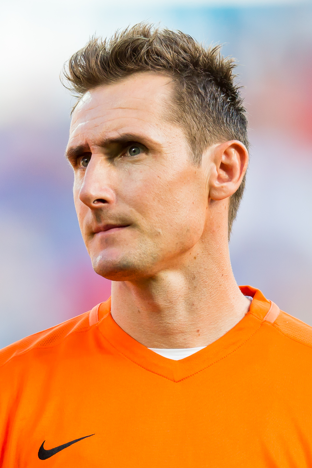 Imagem de referência relacionada a Miroslav Klose, item descrito como futebolista alemão