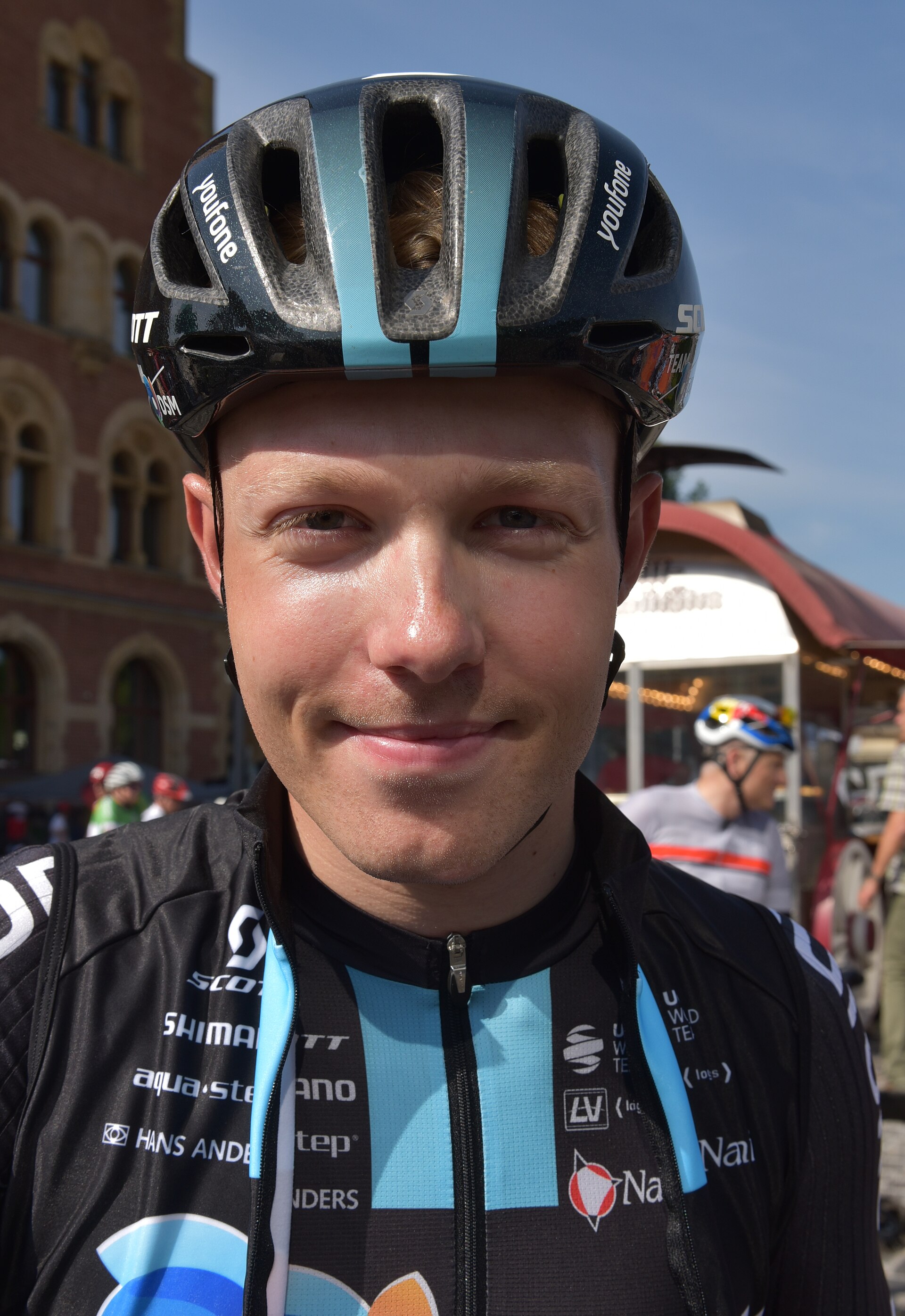 Imagem de referência de Casper Pedersen, descrito nos dados abertos como ciclista dinamarquês