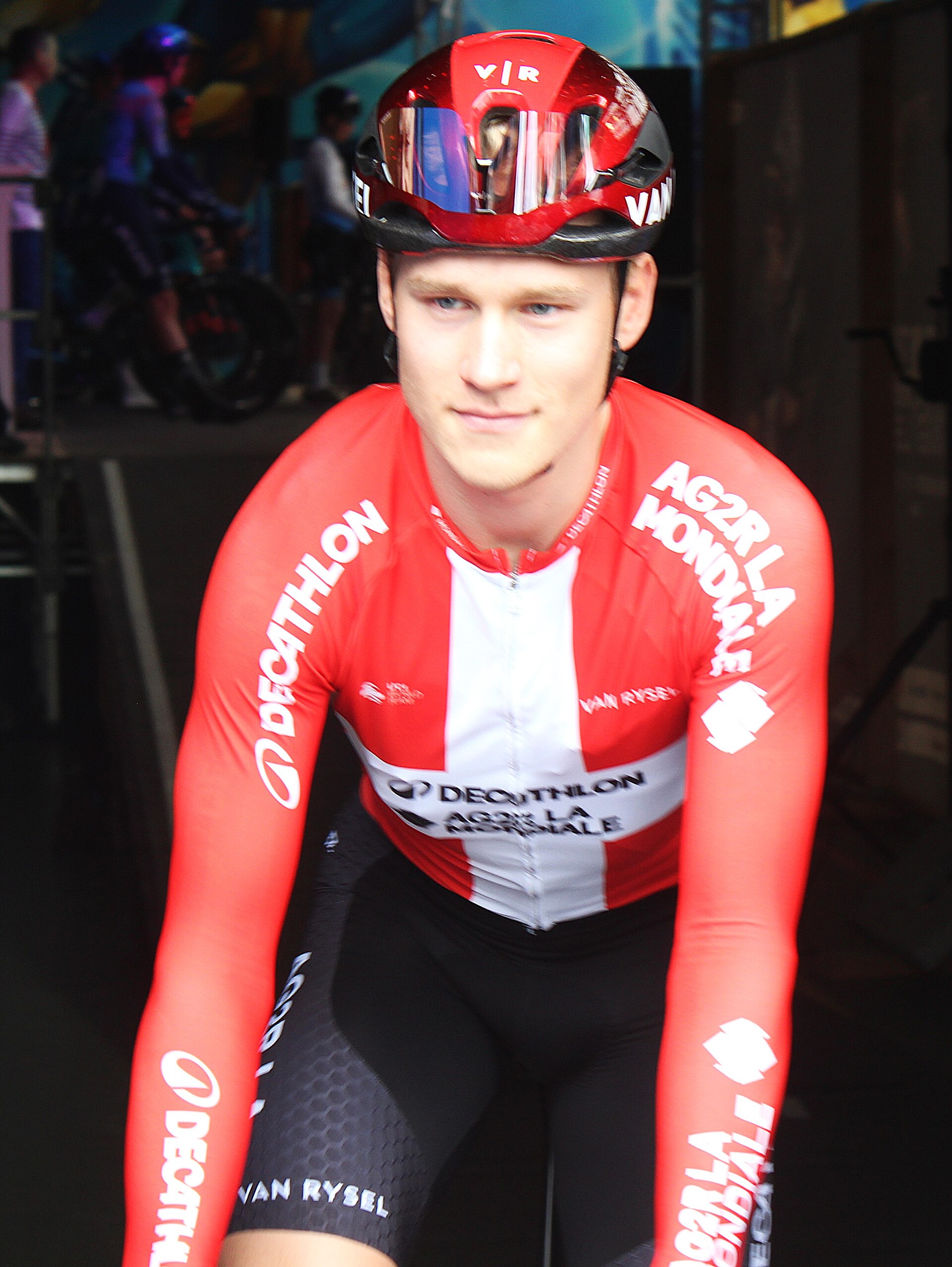 Imagem de referência de Rasmus Søjberg Pedersen, descrito nos dados abertos como ciclista dinamarquês
