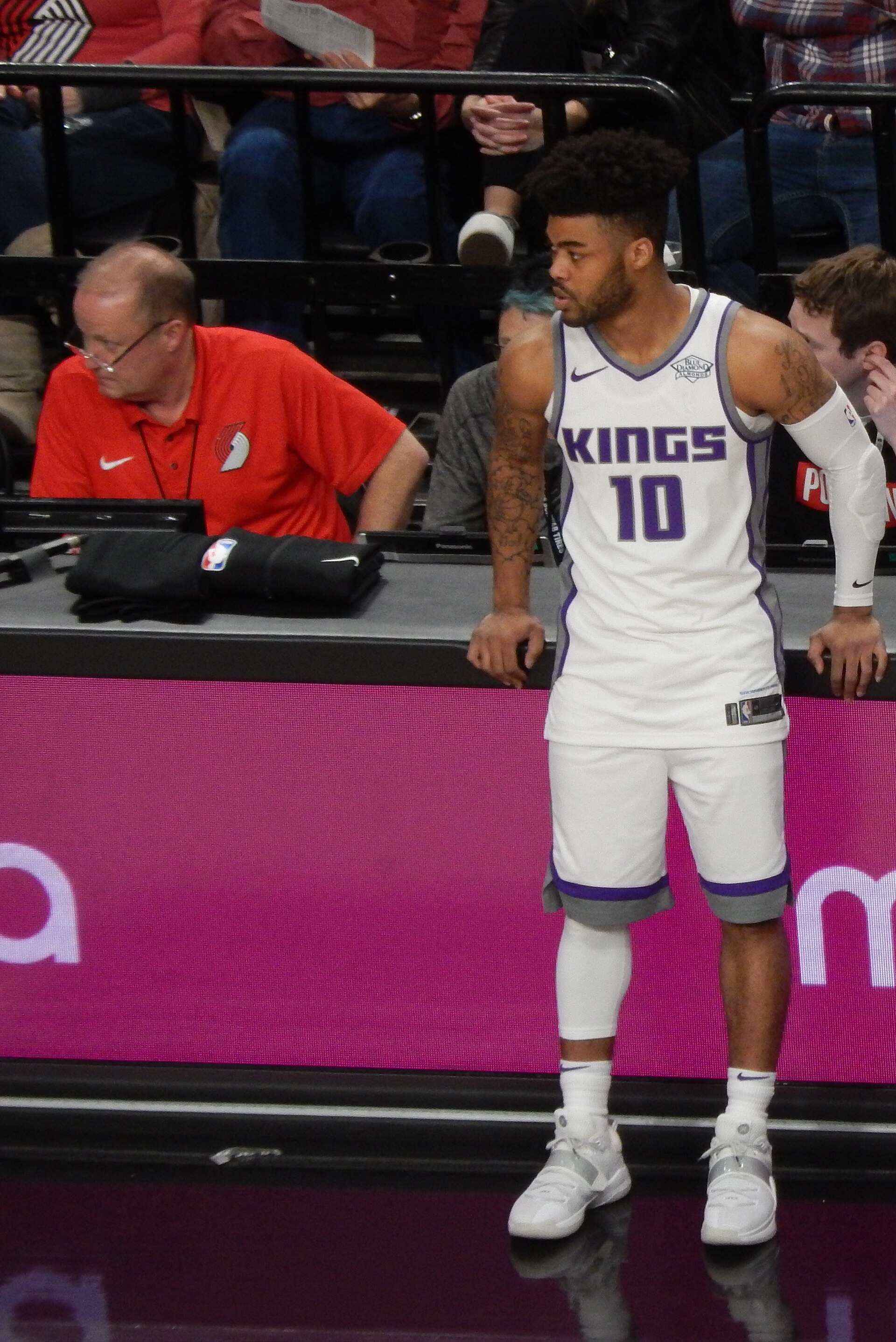 Imagem de referência de Frank Mason III, descrito nos dados abertos como basquetebolista estadunidense
