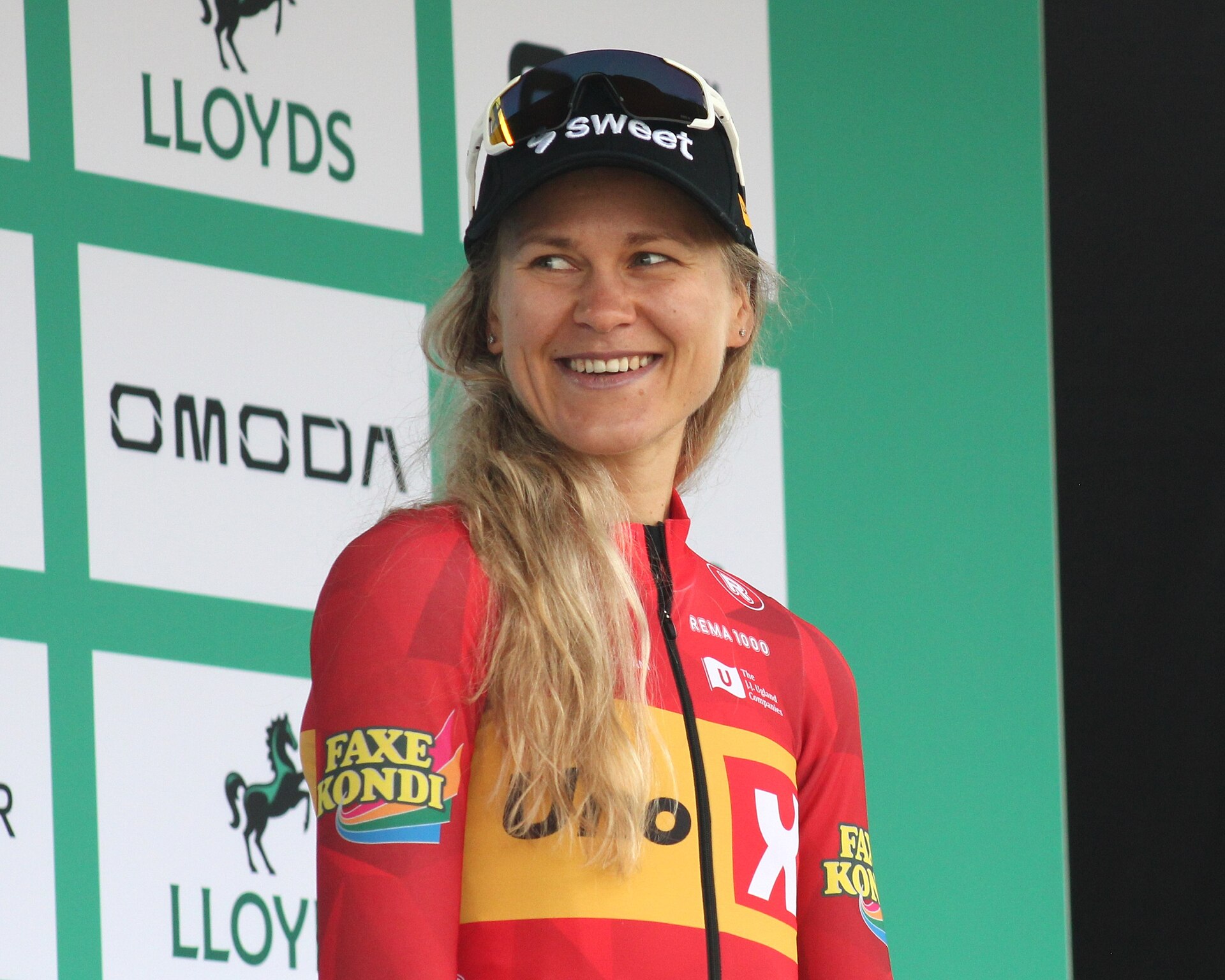 Imagem de referência de Katrine Aalerud, descrito nos dados abertos como ciclista norueguesa