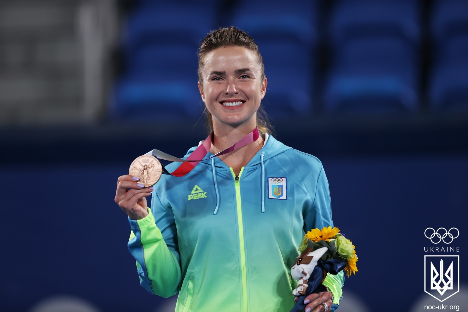 Imagem de referência de Elina Svitolina, descrito nos dados abertos como tenista ucraniana