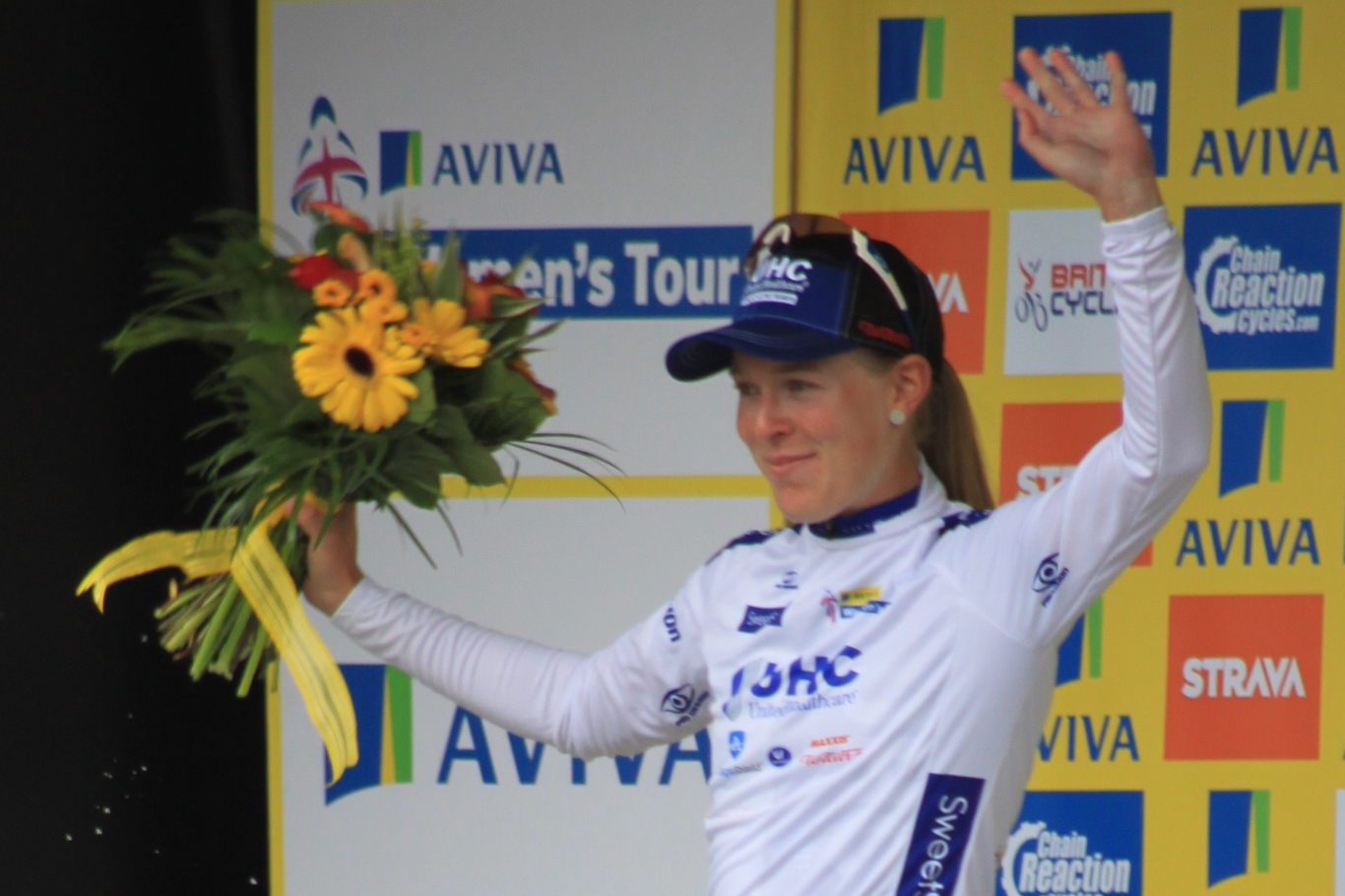 Imagem de referência de Hannah Barnes, descrito nos dados abertos como ciclista británica