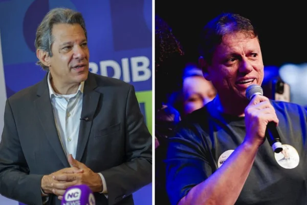 Paraná Pesquisas: Tarcísio tem 49,7% contra 34,5% de Haddad em SP