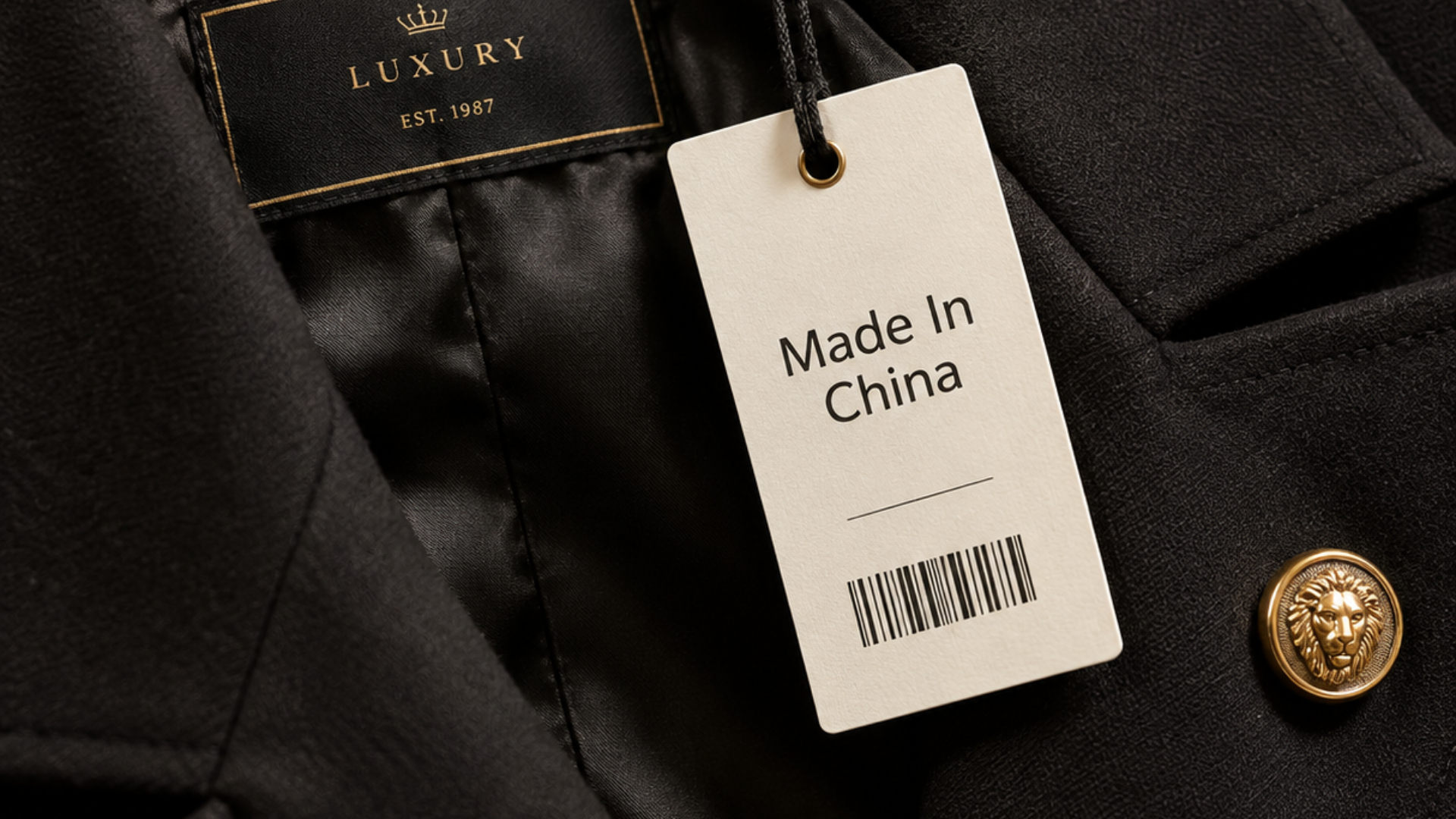 Se a etiqueta diz ser de uma marca de luxo, importa se foi feito na China?