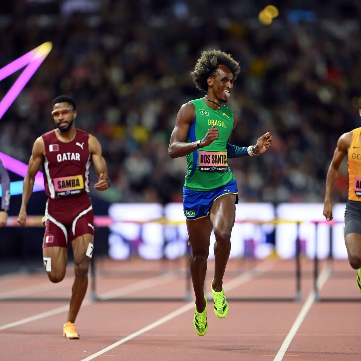 Alison dos Santos e Matheus Lima vão à final do Mundial de Atletismo