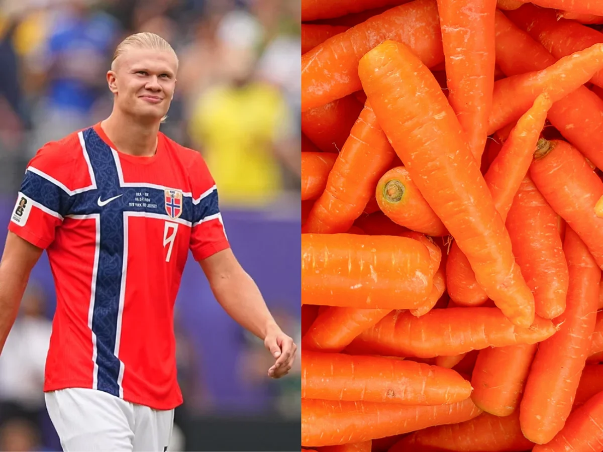 Haaland é apaixonado por cenoura; nutri explica melhores formas de preparo