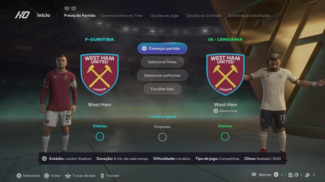 Modo Carreira do EA FC 27: 10 times para treinar no seu primeiro save