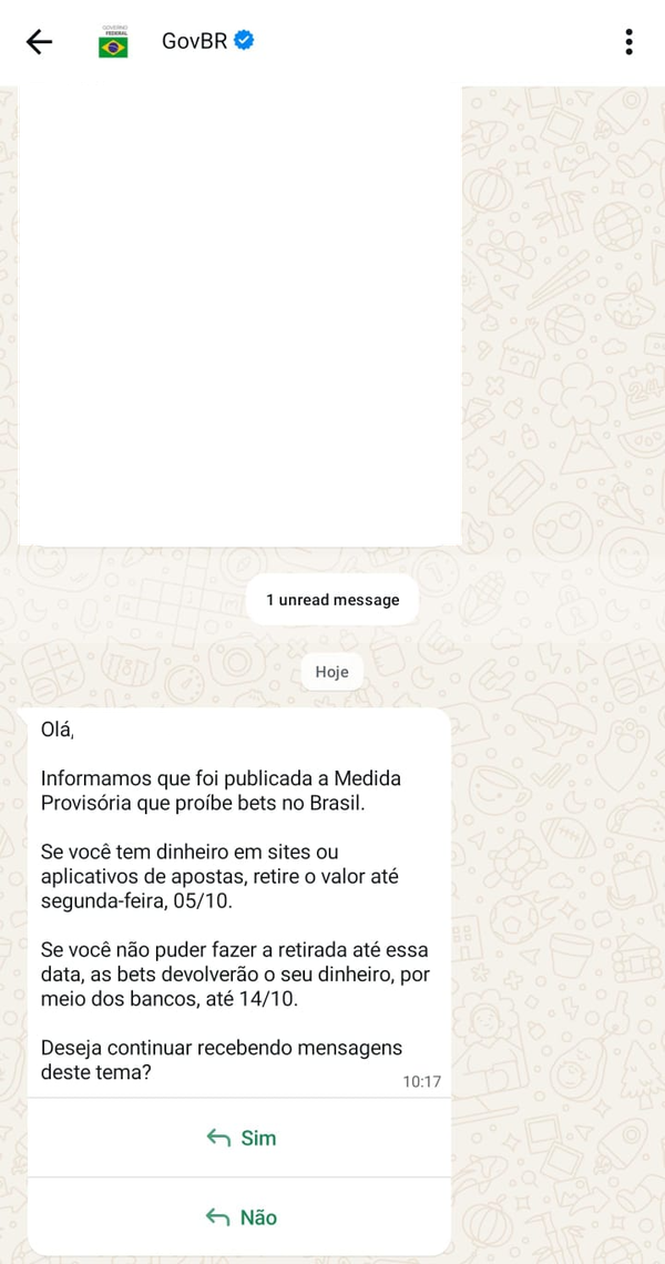 Brasileiros têm R$ 1,7 bi nas bets, que estão proibidas: veja como e até quando é possível resgatar