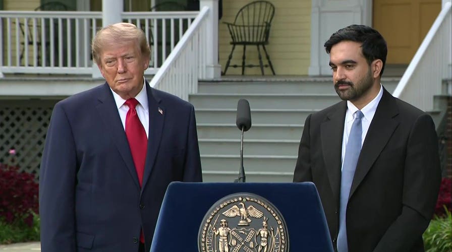 President Trump defends decision to ban media outlets from the White House