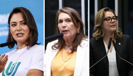 Igape: Michelle Bolsonaro lidera 1º voto para o Senado no DF; Bia Kicis surge à frente no 2º