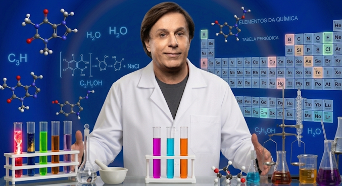 Gênio do laboratório? Teste seus conhecimentos sobre Química com o quiz especial do Acerte ou Caia!