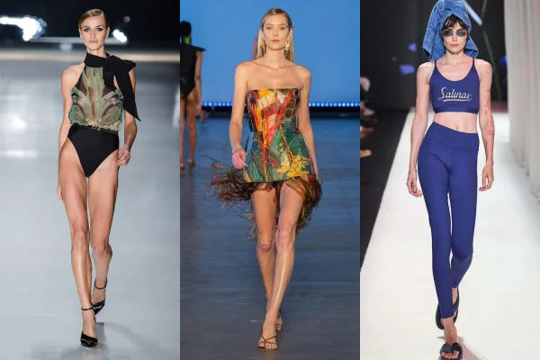 Renata Kuerten, Gianne Albertoni e Ellen Milgrau hoje no Metrópoles Catwalk