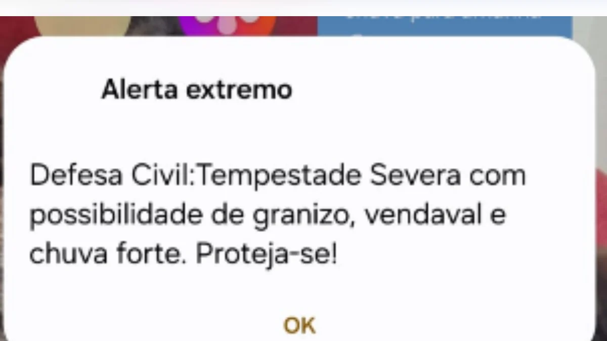 Entenda por que moradores de BH receberam múltiplos alertas de tempestade