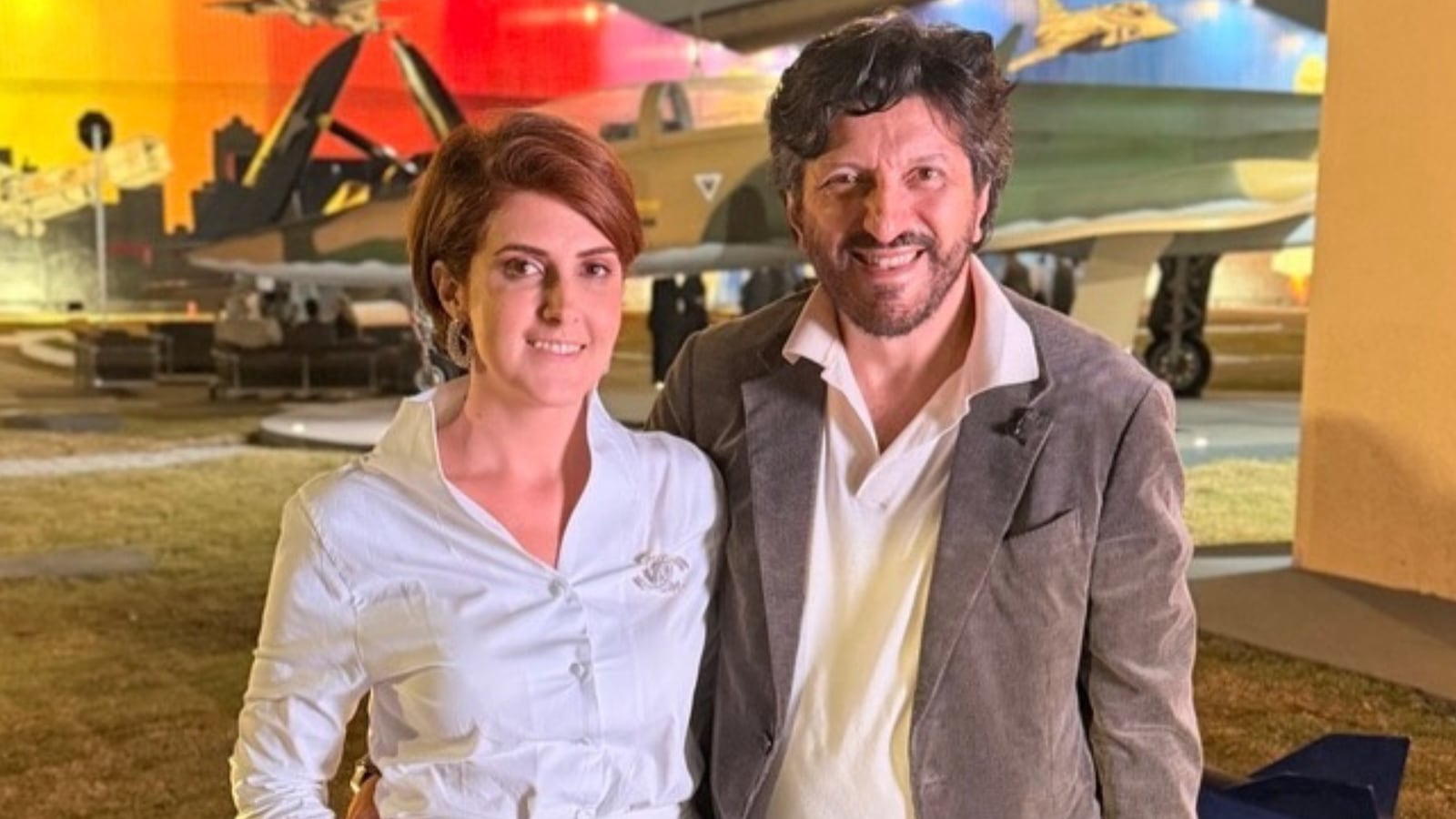 Mila Seidl começou a gravar vídeos sobre aviação no canal de Lito Sousa Reprodução/Instagram/@milaseidl