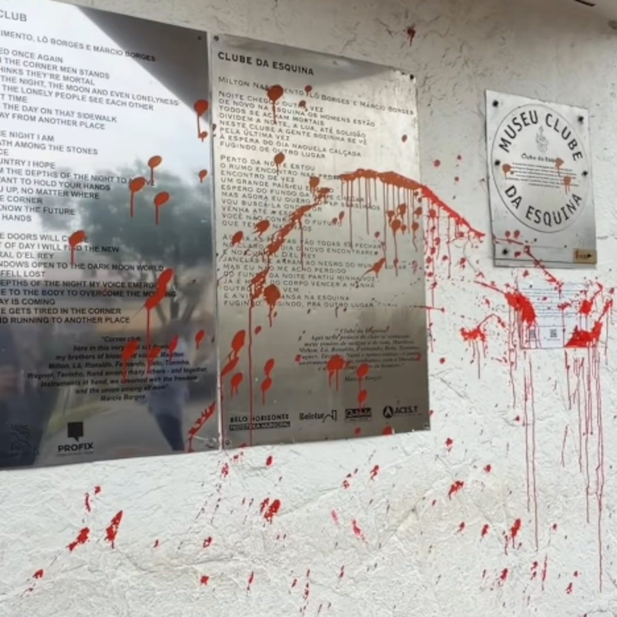 Memorial do Clube da Esquina é vandalizado em BH
