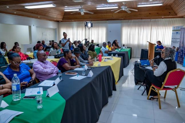 Some of the participants at the SDG school nutrition sensitisation session held in Mandeville.