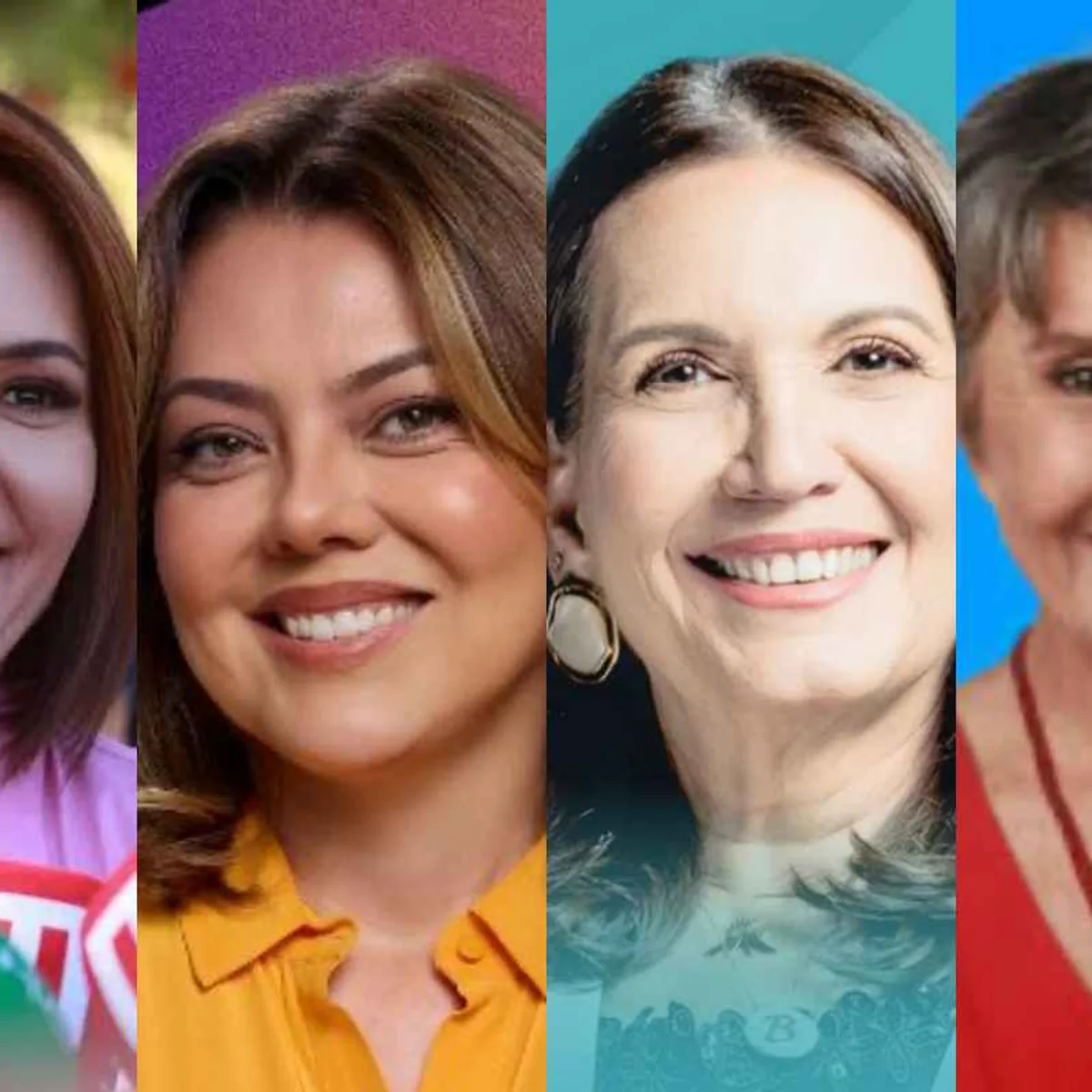 Exata OP: Michelle 25,3%; Bia 19,4%; Leila 18,5%; Erika 15,8% ao Senado