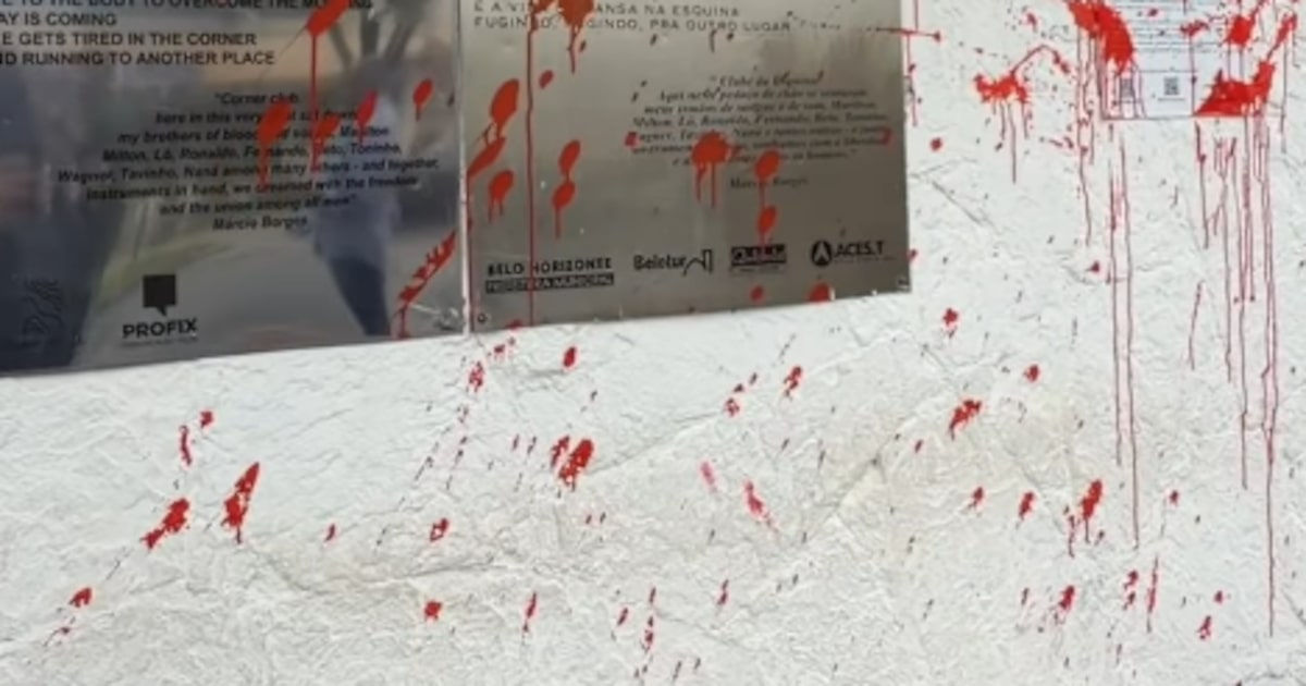 Memorial do Clube da Esquina é vandalizado em BH