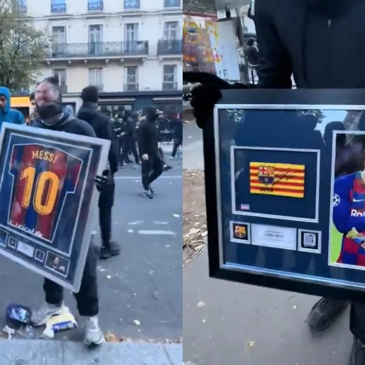 Camisa e braçadeira autografadas por Messi são roubadas em Paris