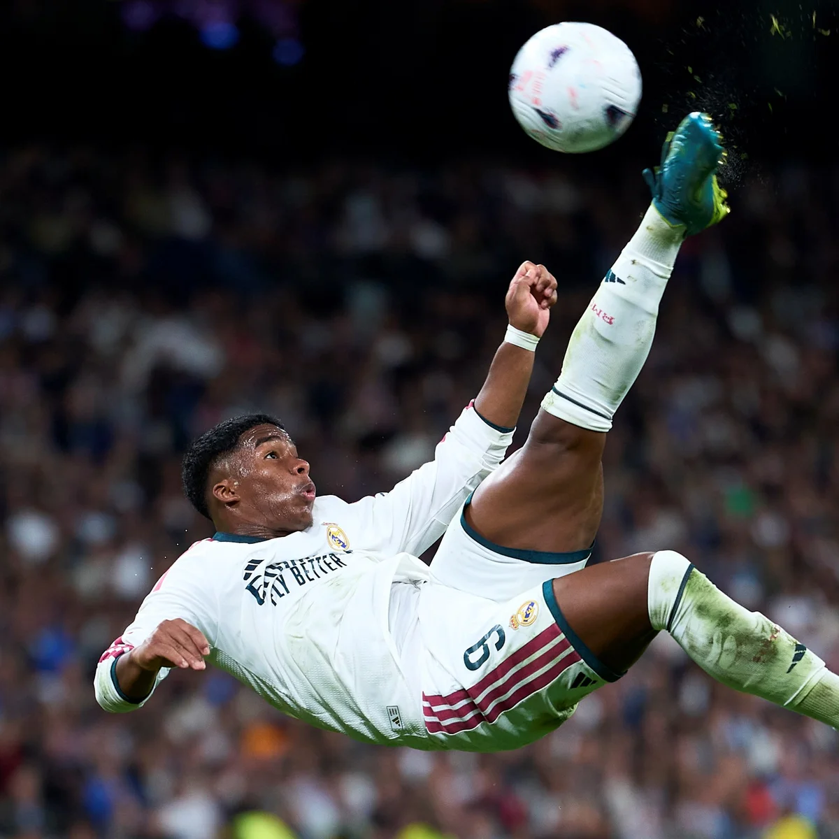 Endrick comemora 1ª titularidade no Real Madrid com Mourinho: "Em casa"