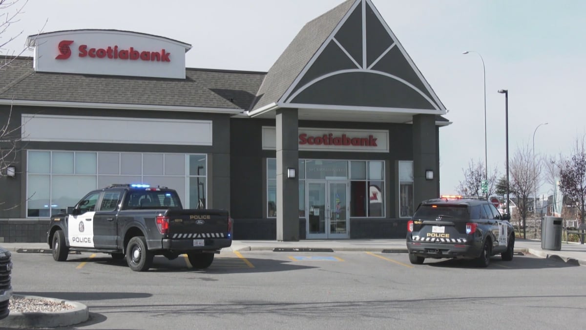 Suspect arrested following attempted bank robbery in southeast Calgary