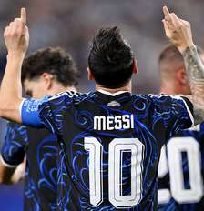 Messi em partida contra a Jordânia, na Copa do Mundo de 2026 Foto: David Ramos/Getty Images