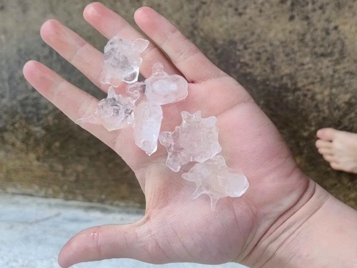 Granizo e ventos fortes: 406 cidades de MG estão sob alerta; veja lista