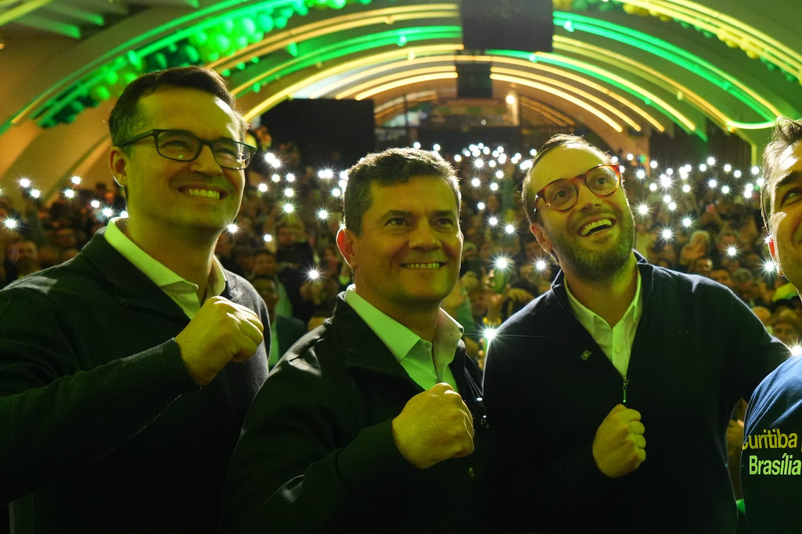 Deltan Dallagnol, Sergio Moro e Filipe Barros participarão de evento de Flávio no RS Vittor Sales/Divulgação Flávio Bolsonaro - 29.05.2026