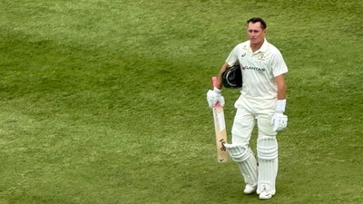 Marnus Labuschagne scored a century in a warm-up game. (X Images)