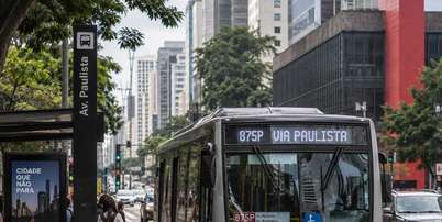 Ônibus em São Paulo Foto: