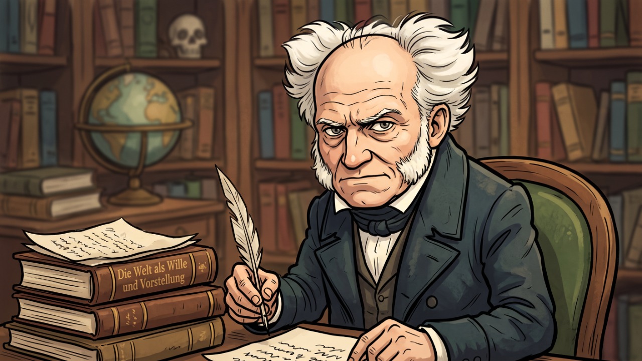 Schopenhauer deixou uma frase brutal sobre a vida — e ela explica um incômodo que quase todo mundo já sentiu