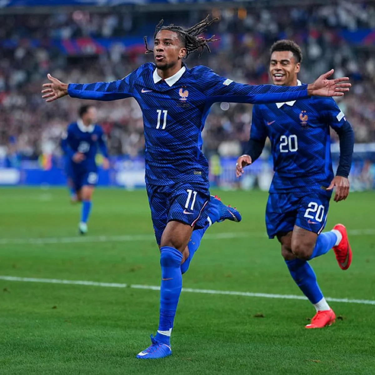 Olise, Doué e Cherki comandam triunfo da França contra a Bélgica na Nations