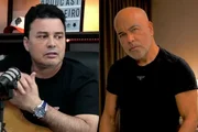 Esposa de Renner mostra momento de carinho entre cantor e filho