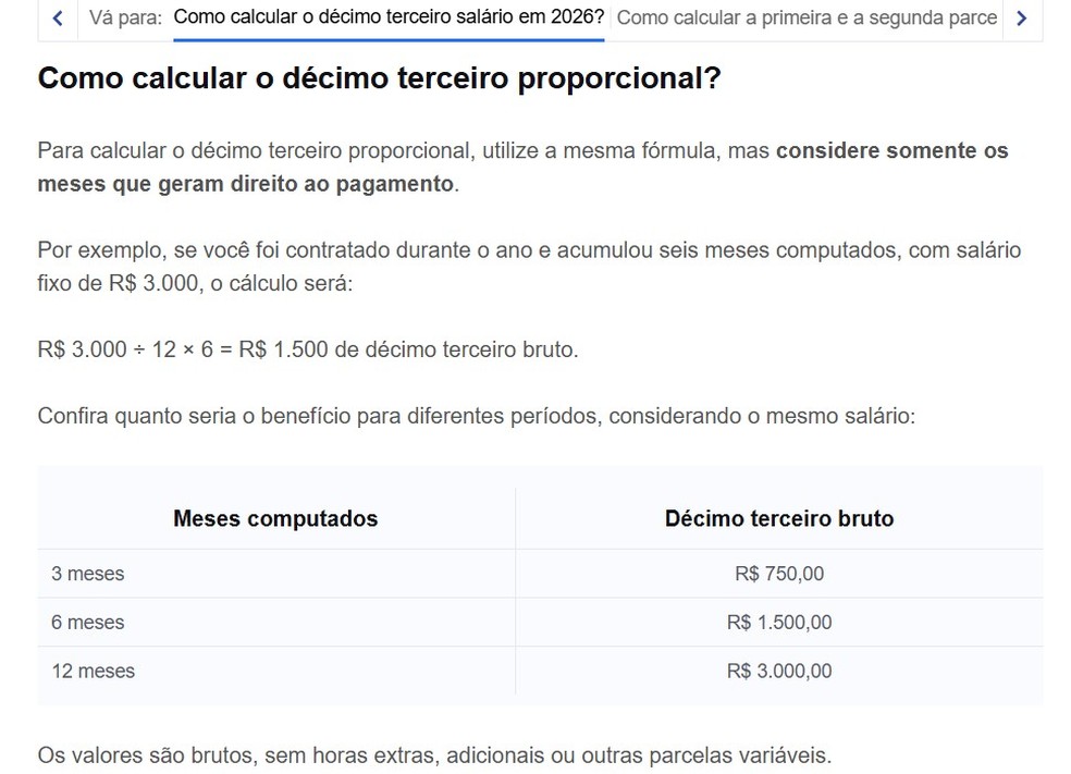Quanto vou receber de 13º? Veja como calcular pela Internet